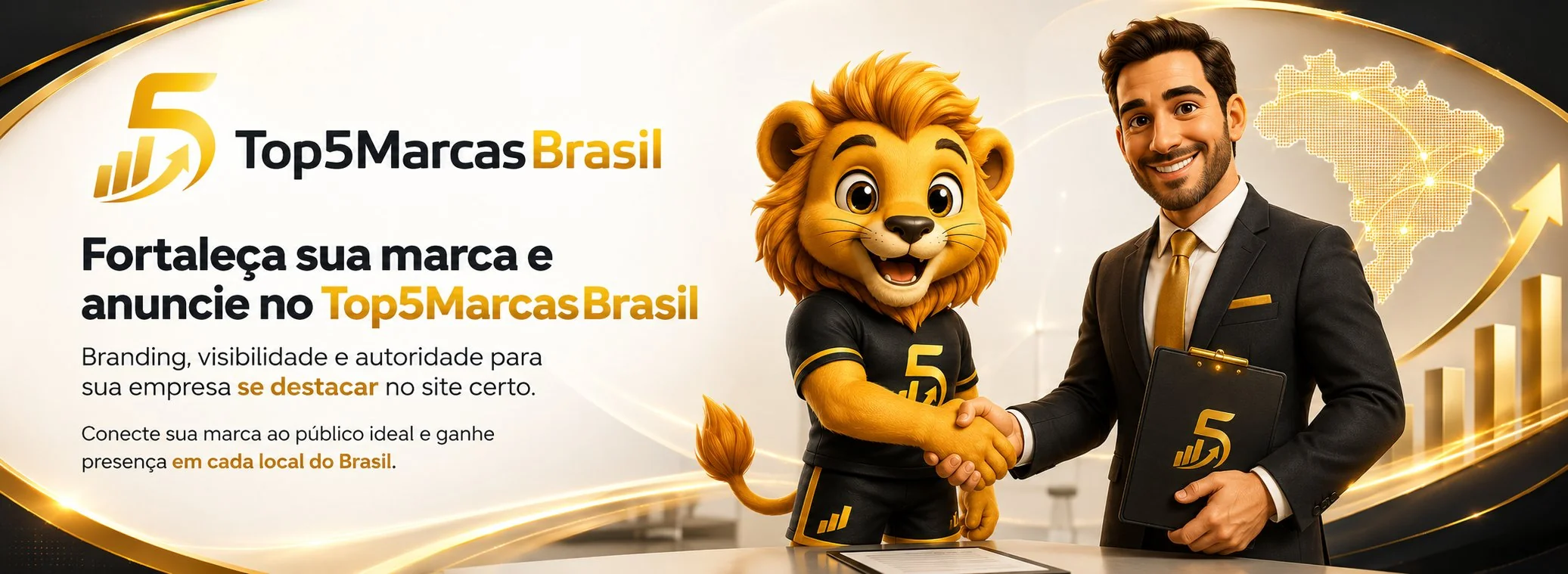 Fortaleça sua marca e anuncie no Top5 Marcas Brasil